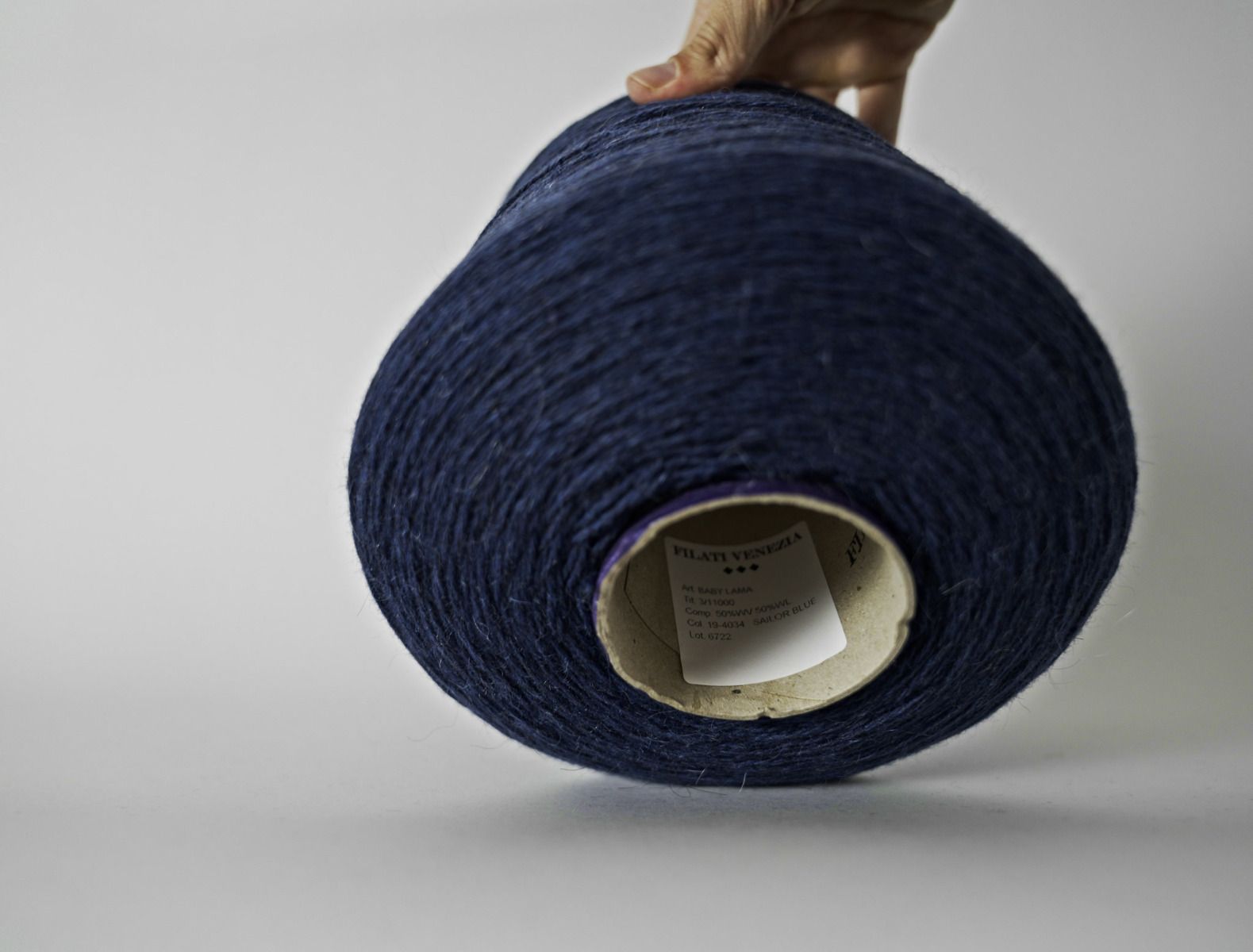 Filati Venezia - Baby Lama - 50% Baby Lama, 50% Wool - Sailor Blue thumbnail