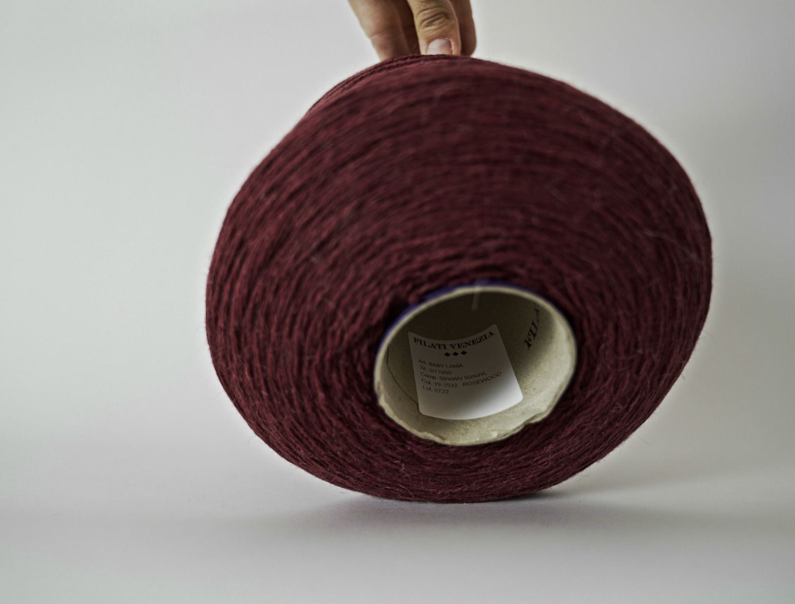 Filati Venezia - Baby Lama - 50% Baby Lama, 50% Wool - Rosewood thumbnail