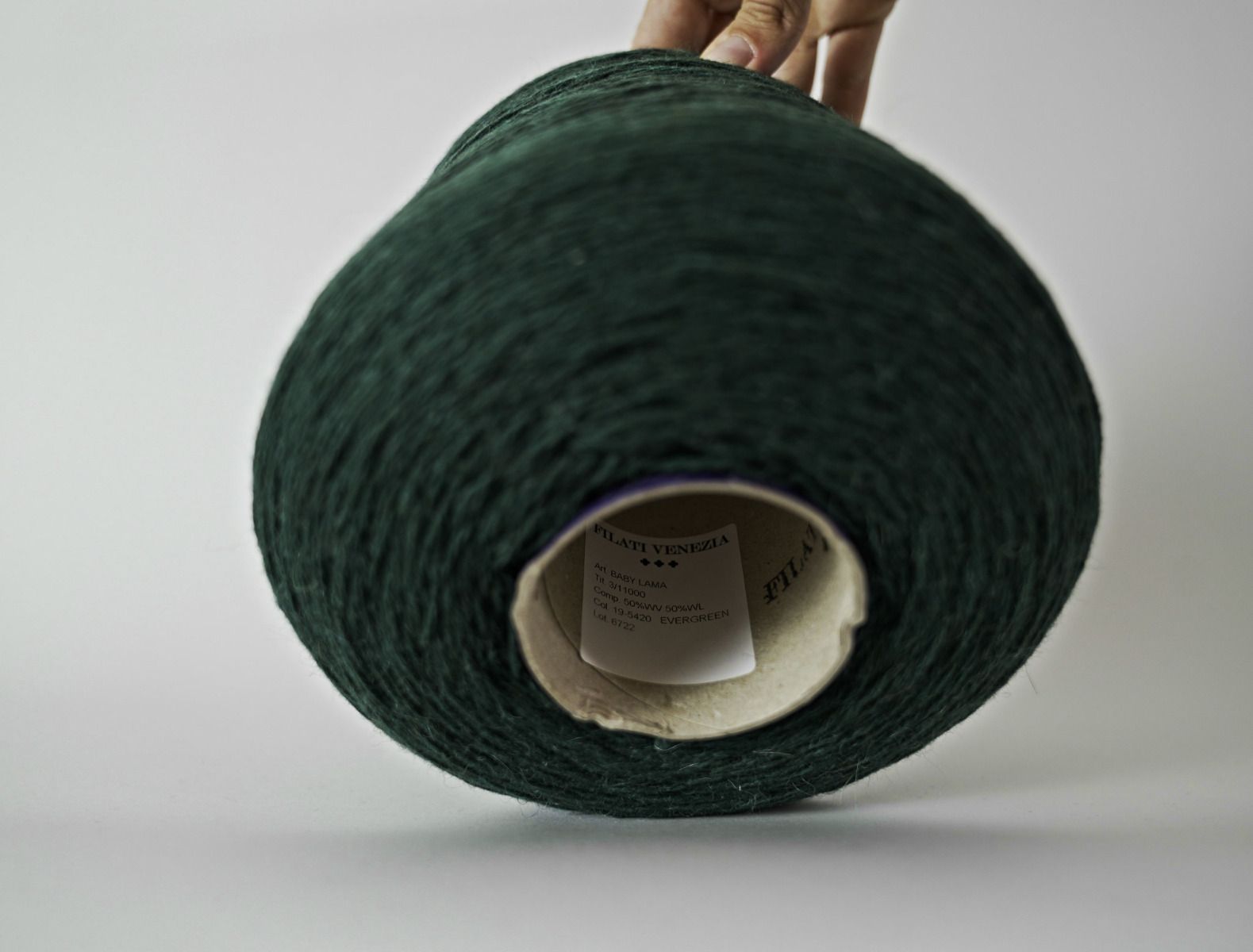 Filati Venezia - Baby Lama - 50% Baby Lama, 50% Wool - Evergreen thumbnail