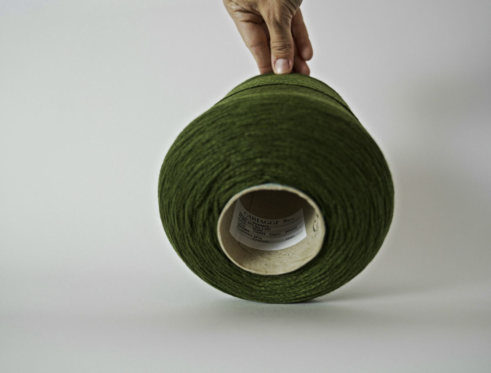 Cariaggi Cashmere Piuma 3200 - Olive Green thumbnail
