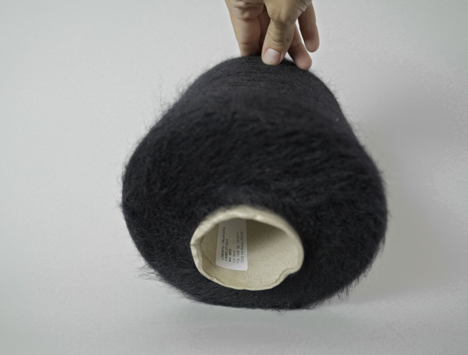 Lineapiù Camelot - Kidsilk Mohair 9000 - Black thumbnail