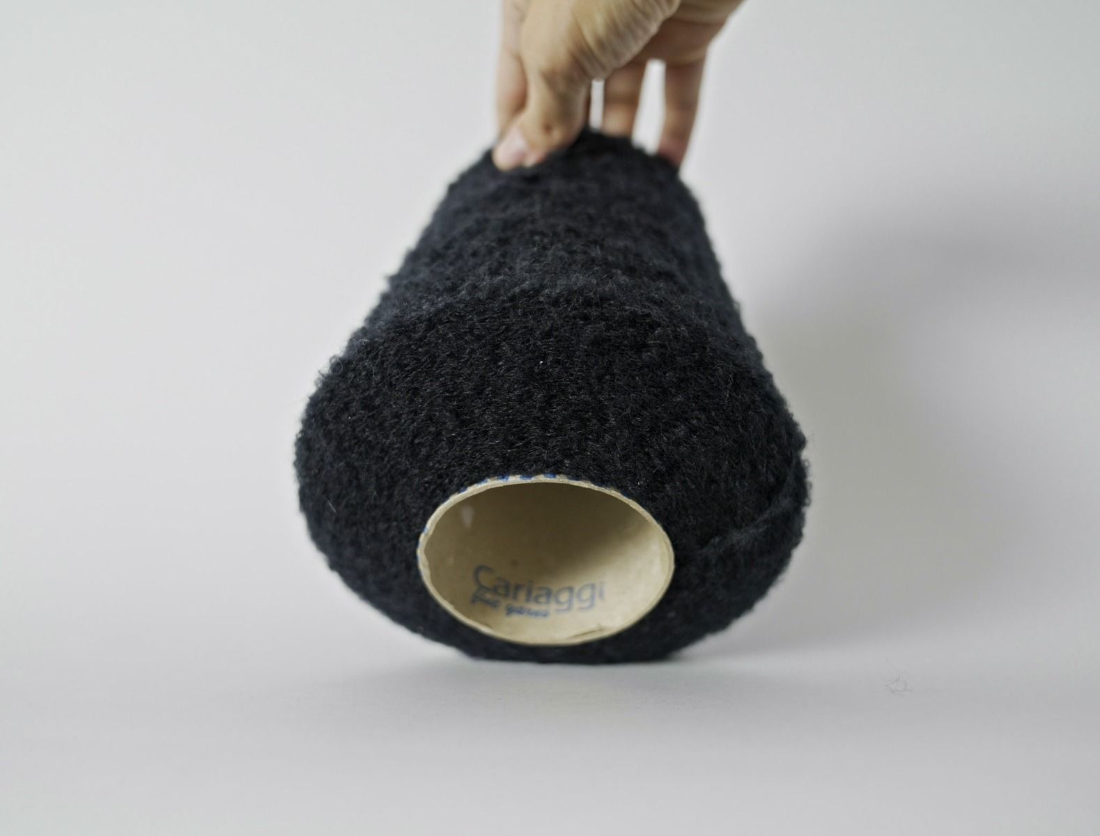 Cariaggi Cashmere Silk Boucle - Black - 470g thumbnail