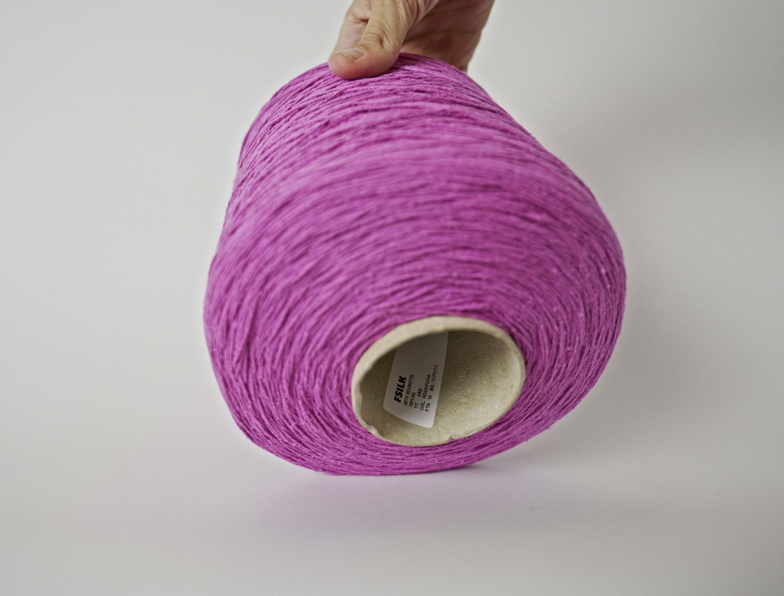 Seta Bourette - Rosa thumbnail